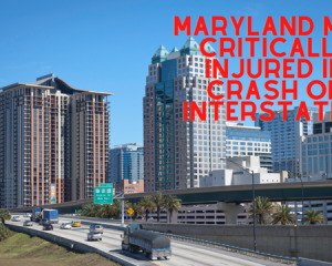 Maryland Man Critically Injured in Crash on Interstate 4